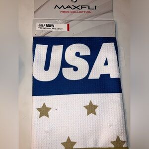 USA golf towel
